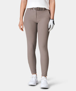 Taupe Four-Way Stretch Jogger