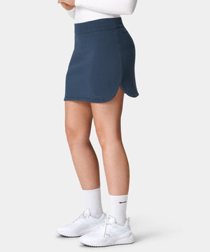 Navy Range Flex Skirt