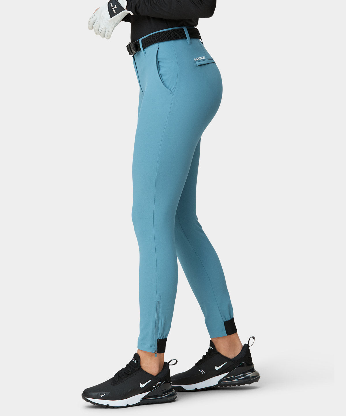 Koi Blue Four-Way Stretch Jogger