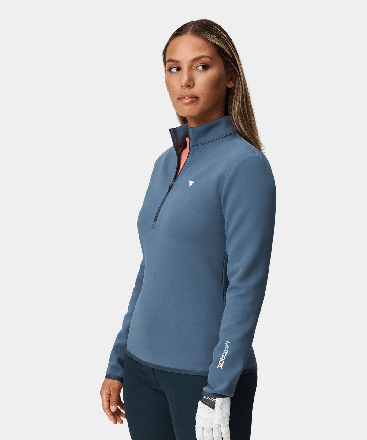 Slate Blue Therma Quarter Zip