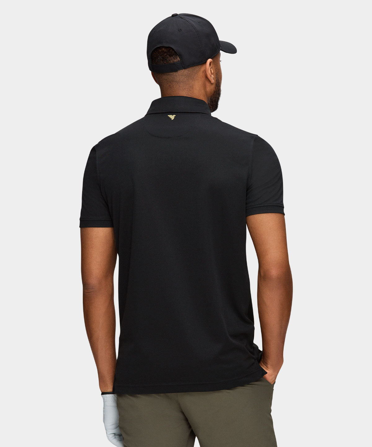 Black Tour Tech Polo Shirt