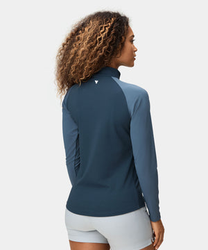 Slate Blue Tour Quarter Zip