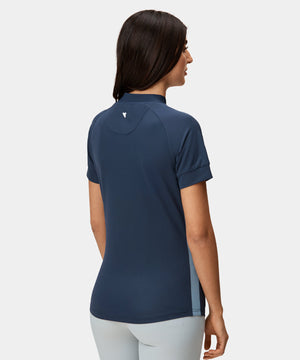 Dark Blue Air TX Mock Neck