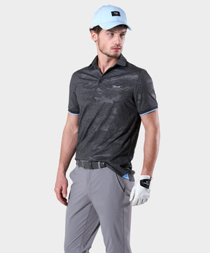 Grey Club Camo Polo Shirt