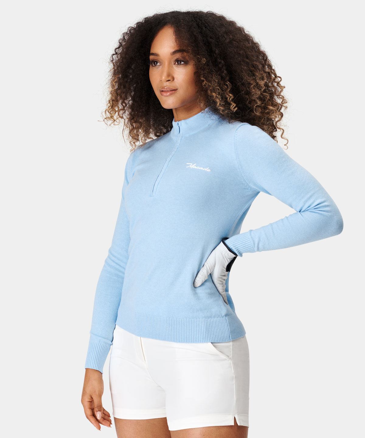 Powder Blue TX Tech Quarter Zip