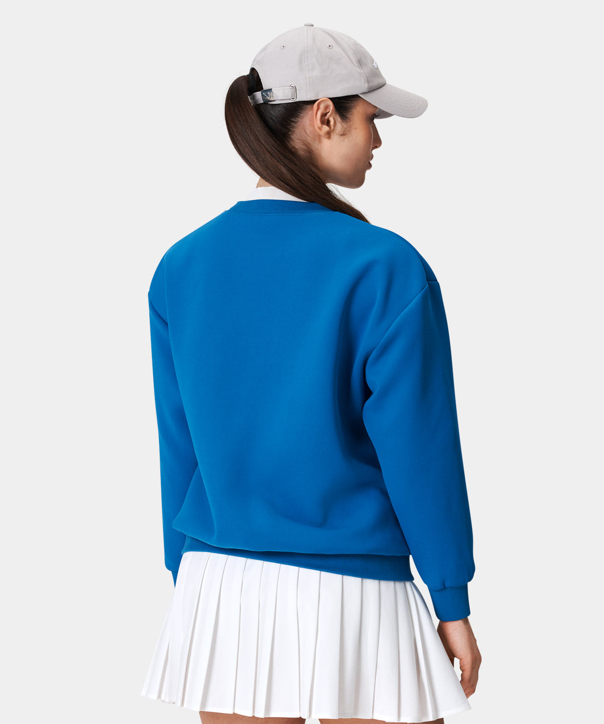 Zoe Cobalt Boxy Sweater