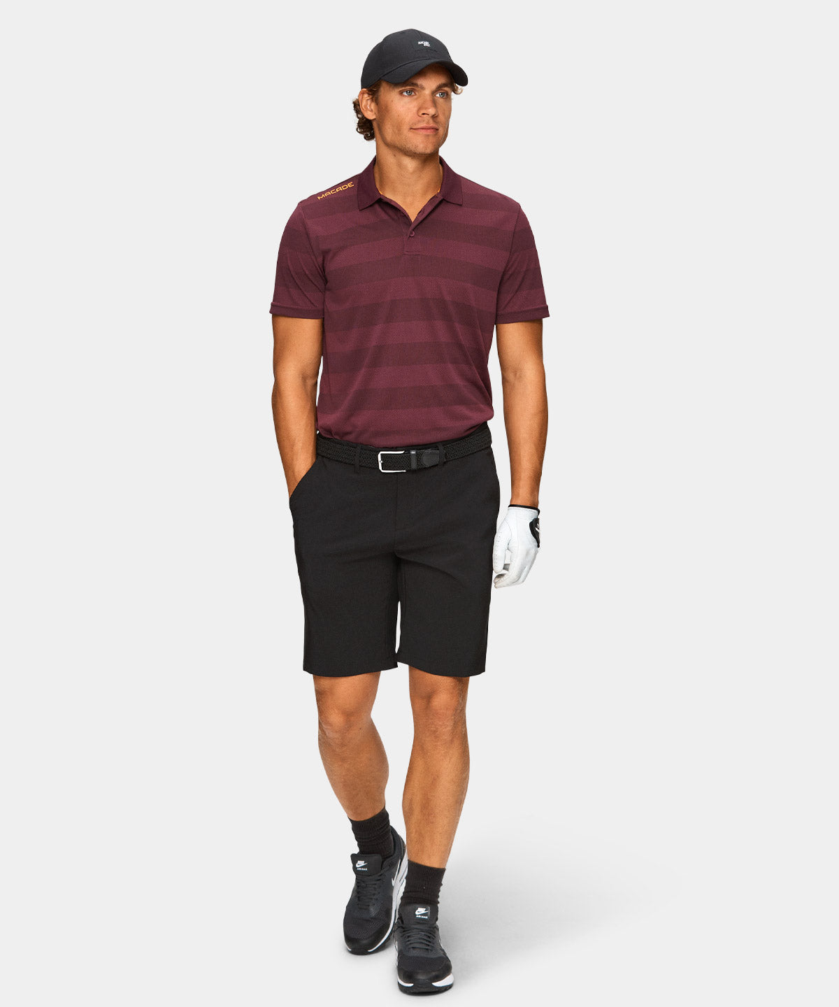 Maroon Tour Polo Shirt