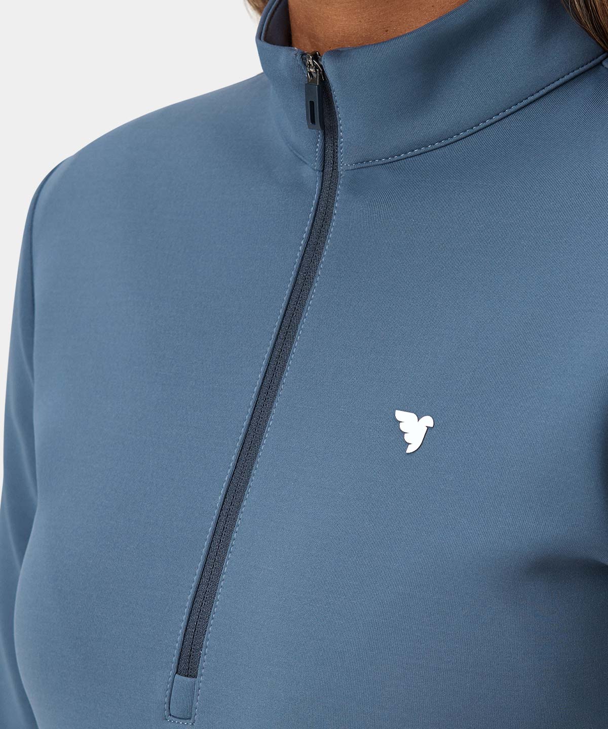 Slate Blue Therma Quarter Zip