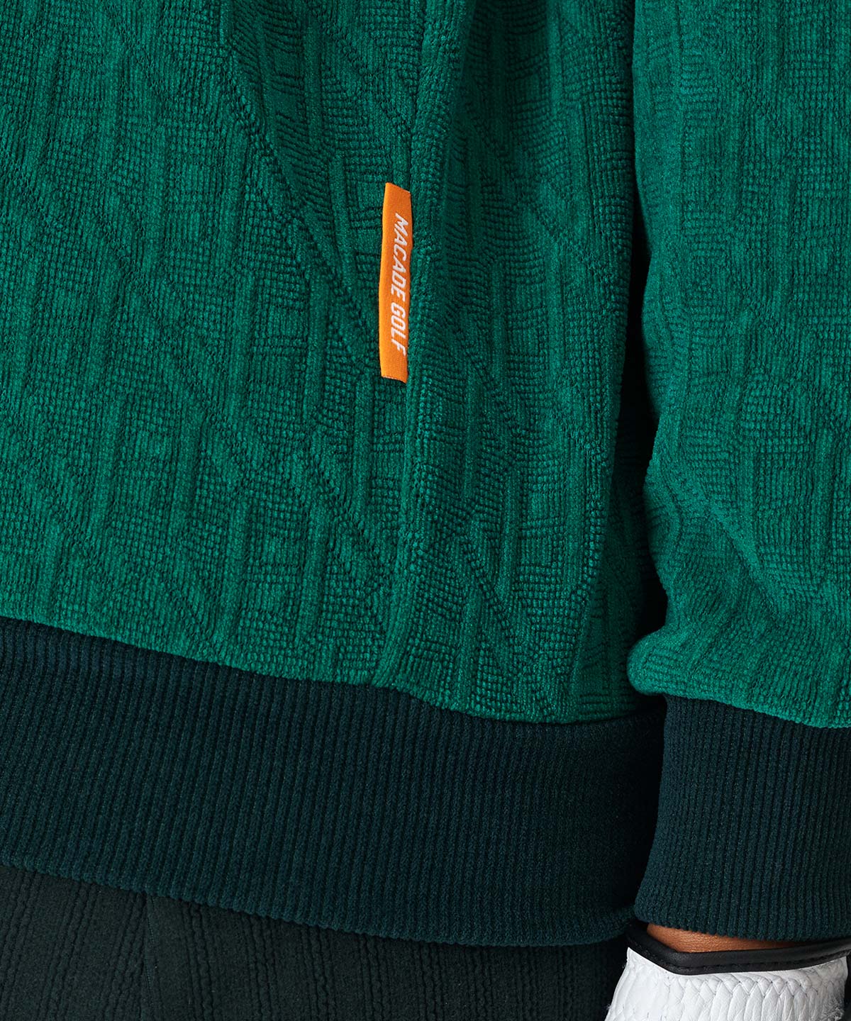 Green TB Oversized Cardigan