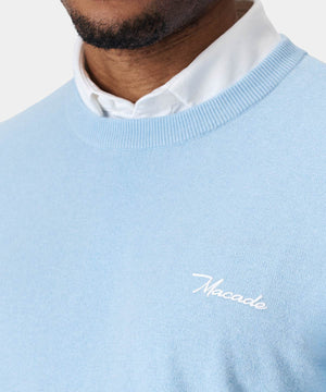 Powder Blue Tech Crewneck