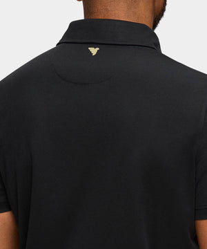 Black Tour Tech Polo Shirt