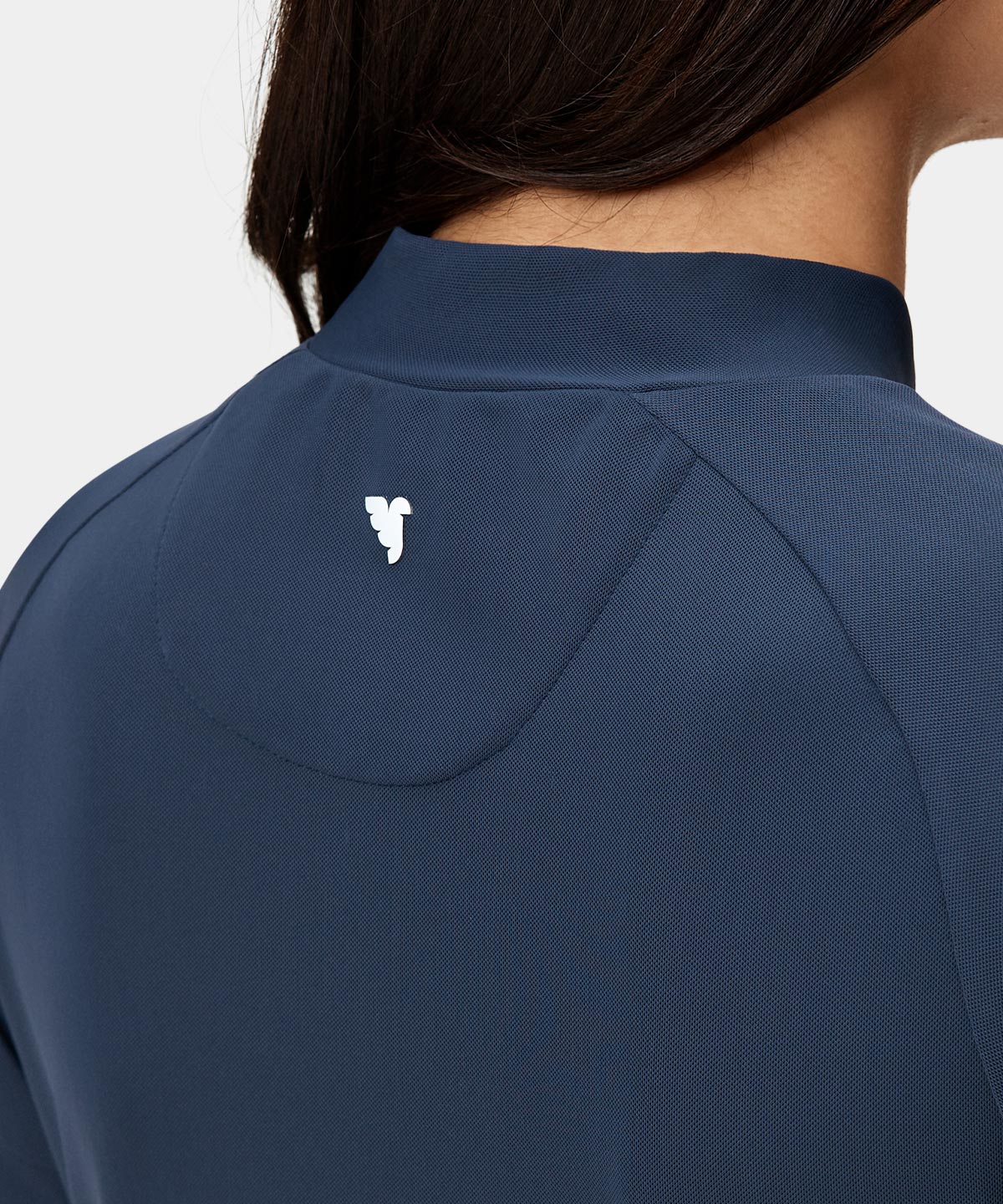 Dark Blue Air TX Mock Neck