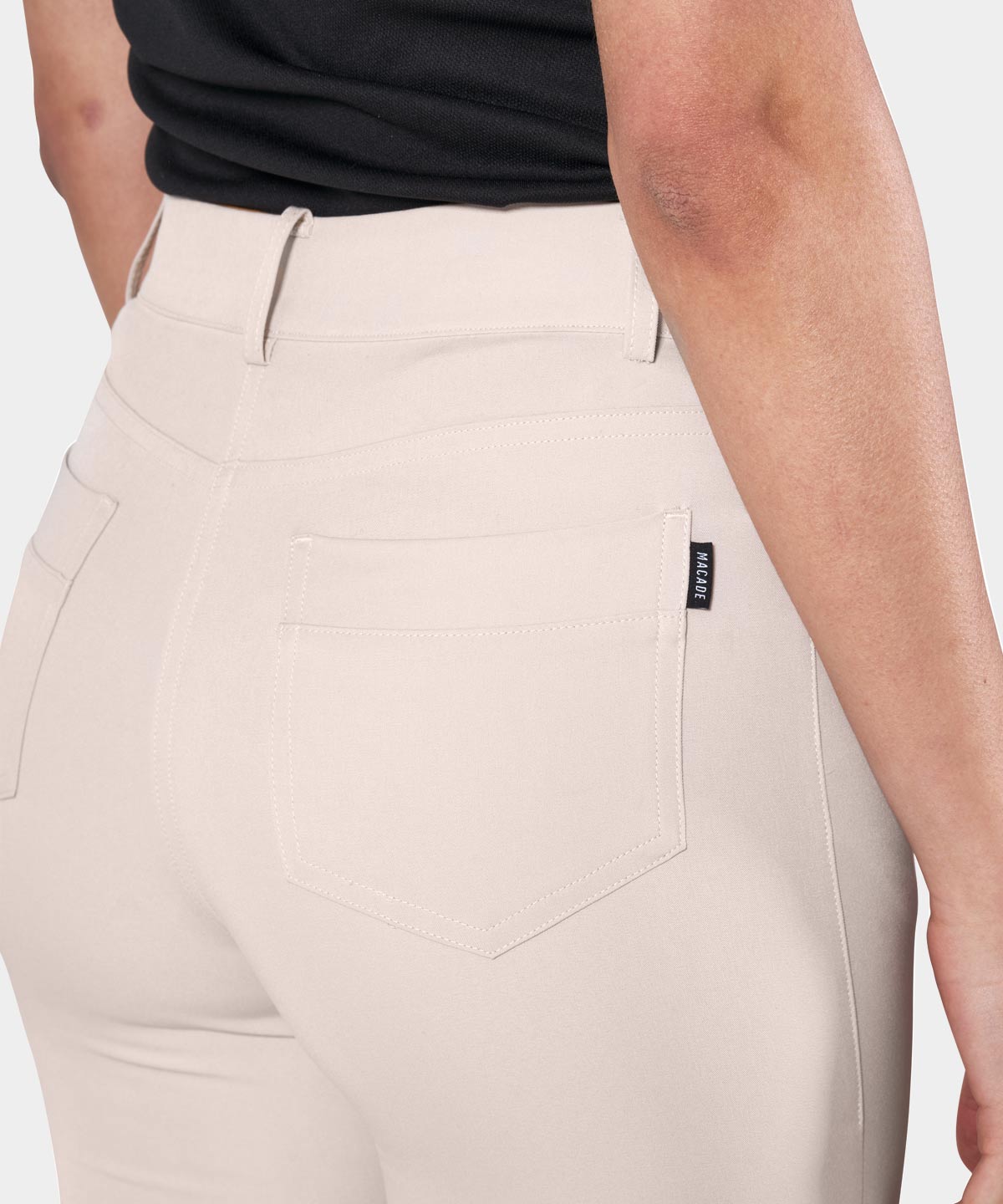 Tan Flex Stretch Trouser