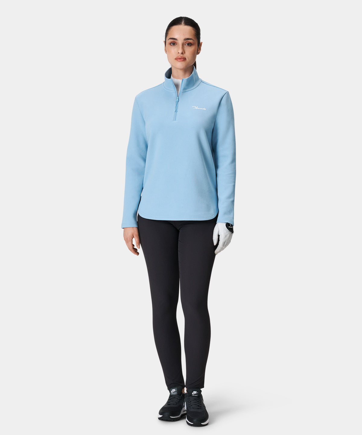 Sky Blue Range Zip Popover