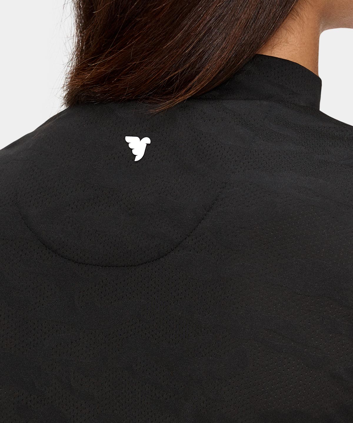 Black TX Mock Neck Shirt