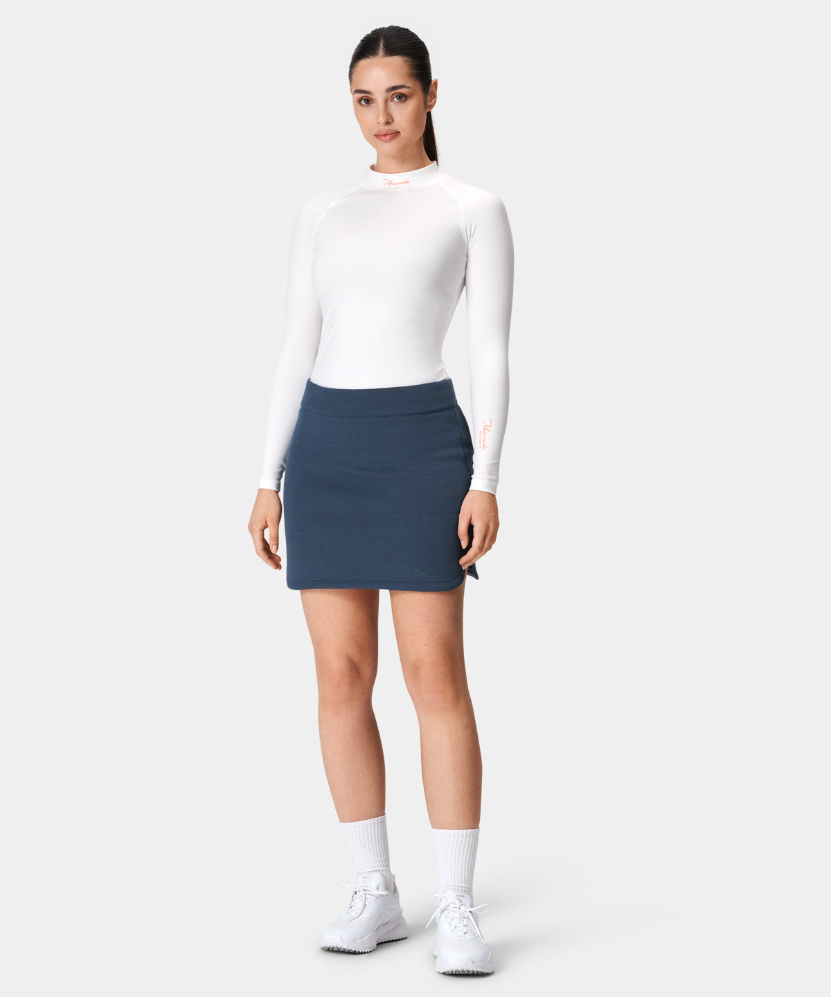 Navy Range Flex Skirt