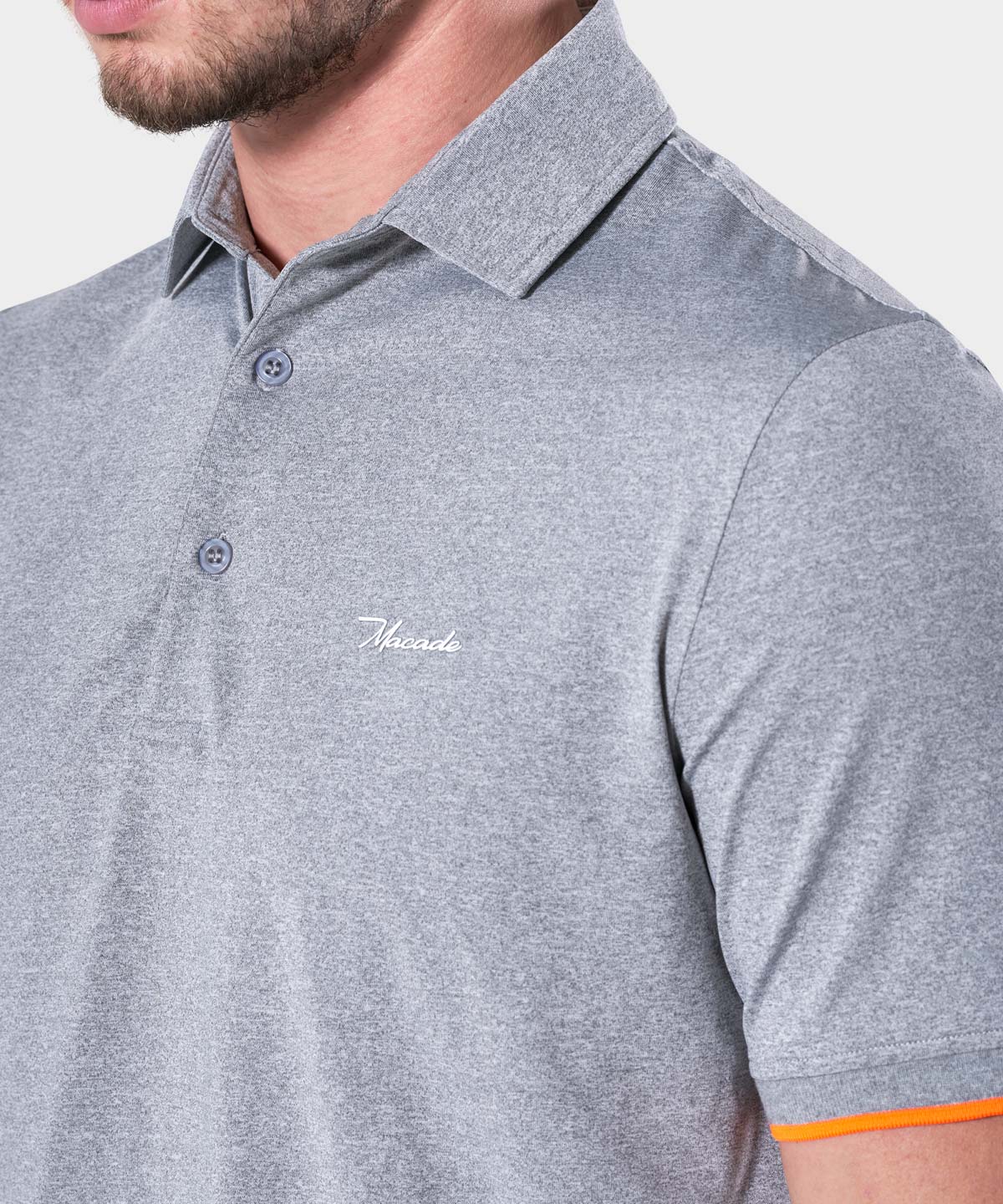 Light Grey Club Polo Shirt