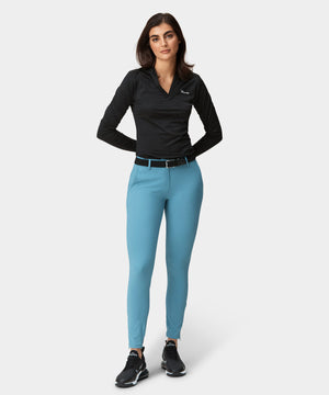 Koi Blue Four-Way Stretch Jogger