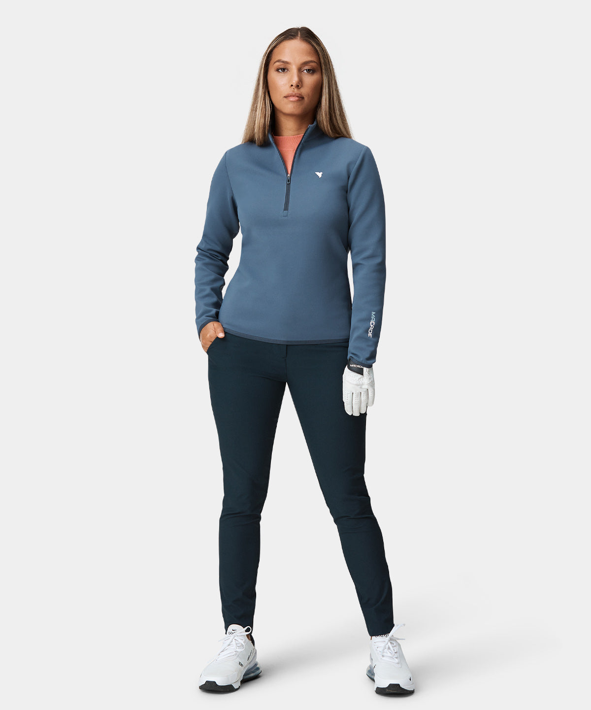 Slate Blue Therma Quarter Zip