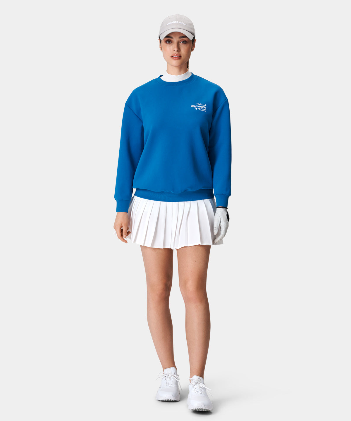 Zoe Cobalt Boxy Sweater