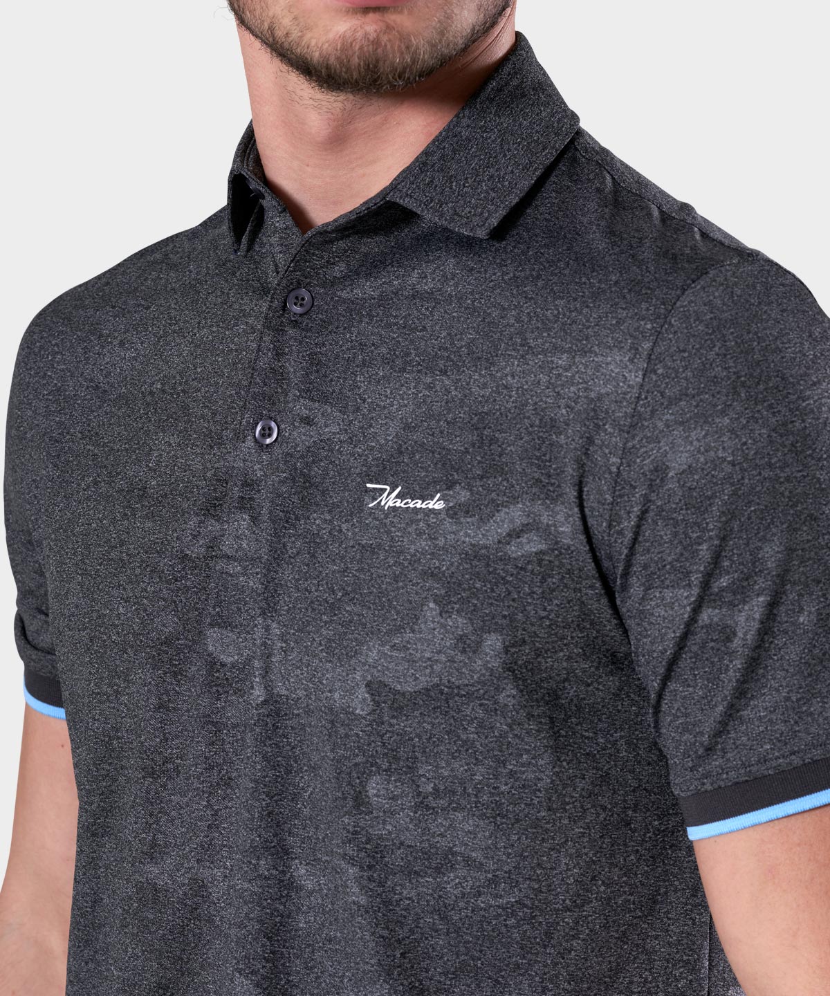 Grey Club Camo Polo Shirt